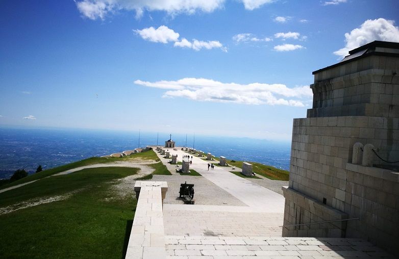 La Via Eroica al Sacrario di Cima Grappa