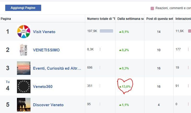 Analitycs Veneto360