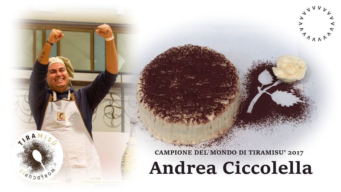 Intervista a Andrea Ciccolella Campione del Mondo di Tiramisù