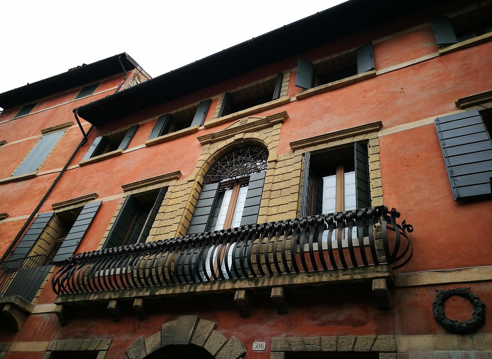 Facciata di Casa Duse