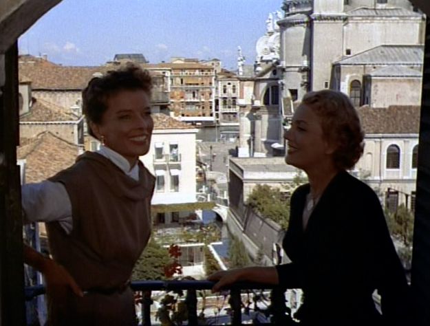 La veduta dalla finestra della Pensione Fiorini