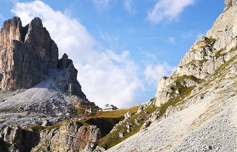 Rifugio e Monte Averau