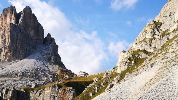 Rifugio e Monte Averau