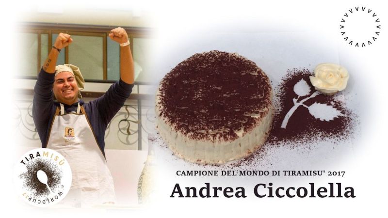 Intervista a Andrea Ciccolella Campione del Mondo di Tiramisù
