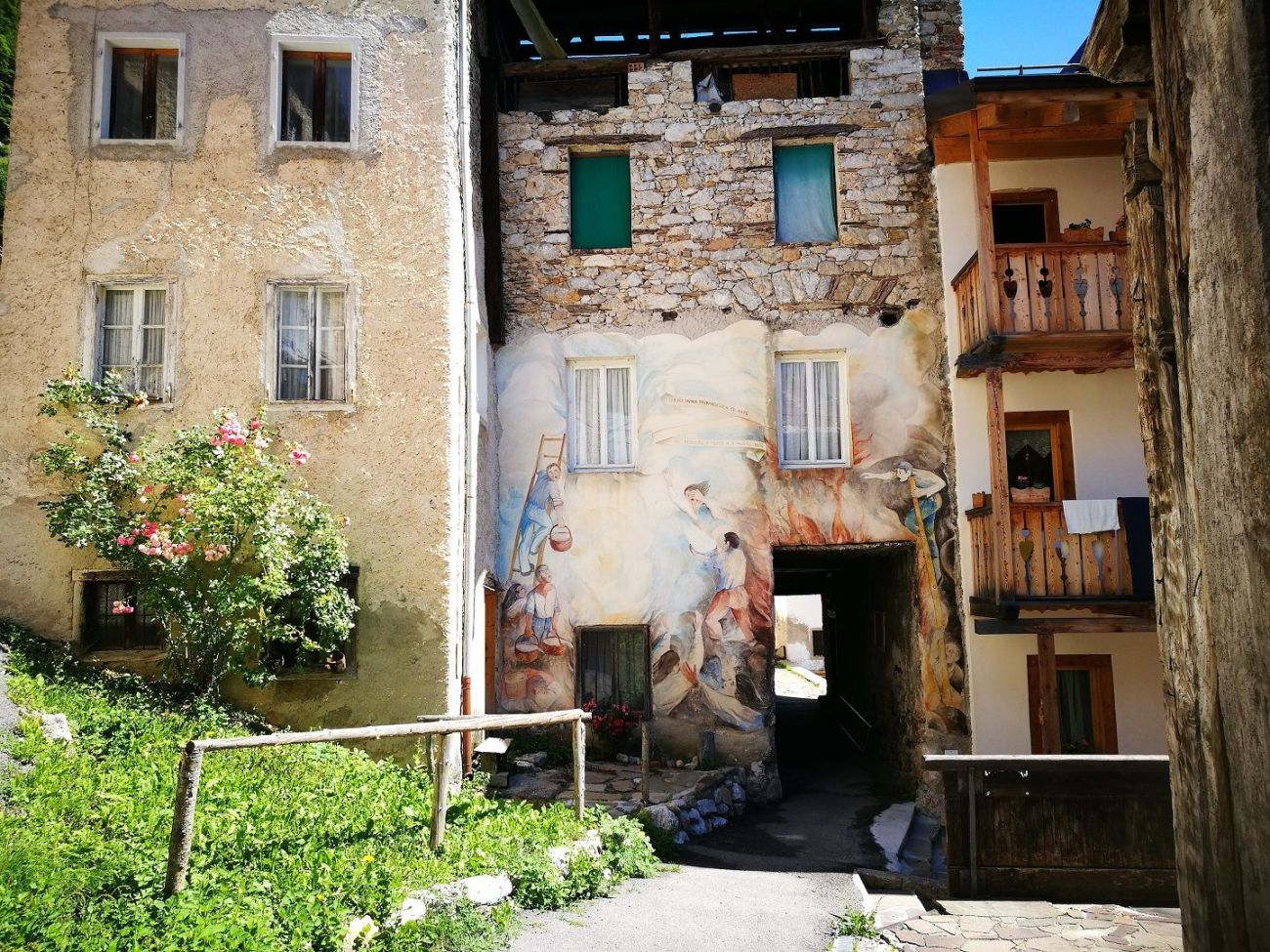 Cibiana percorso murales