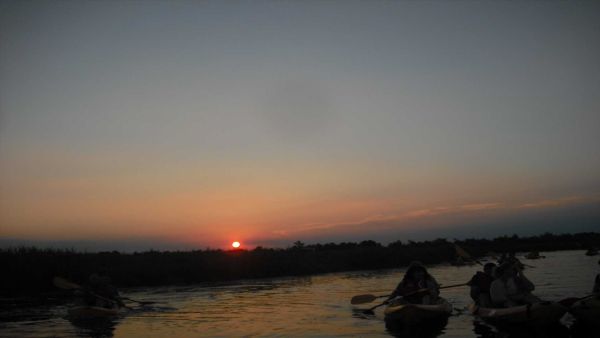 Valle Millecampi al tramonto