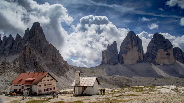 Tre Cime di Lavaredo e Rifugio Locatelli