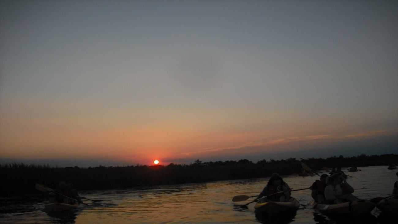 Valle Millecampi al tramonto