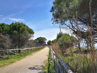 Pedalando da Bibione Pineda verso il Faro